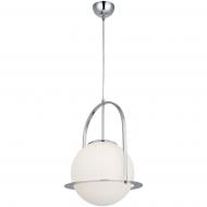 ВІТРИНА! Люстра підвісна Vio Concept Lampon 1x40 Вт Е27 хром із білим 1552-51-21