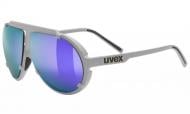 Очки солнцезащитные Uvex esntl pina grey matt/mirror purple