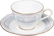 Чашка з блюдцем Lacewood Gold blue 180 мл Noritake