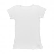 Футболка для девочек Фламинго р.140 белый 939-1006