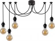 ВИТРИНА! Люстра подвесная Светкомплект Паук Standart 1205 5x40 Вт E27 черный