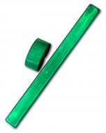 Браслет светоотражающий LOOM с бархатной подкладкой 3x34 см без печати LM-0016-greennologo зеленый