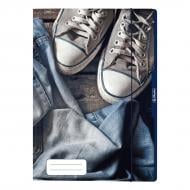 Папка картонна на резинці А4 Jeans Shoes Кеди 50030972S Herlitz