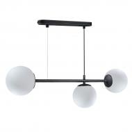 ВИТРИНА! Люстра подвесная TK Lighting Celeste 6218 3xE27 черный с белым