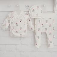 Комплект для новонароджених Blanka Люблю маму та тата бежевий р.68 110407