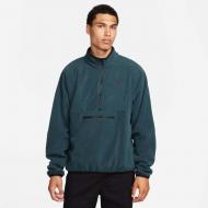 Джемпер Nike M NK CLUB+ PLR LS HZ TOP DX0525-328 р.S зеленый