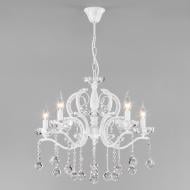 ВИТРИНА! Люстра подвесная Strotskis Brezza 5x60 Вт E14 белый 10107/5