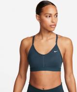 Бра Nike W NK INDY V-NECK BRA CZ4456-328 р.XS сірий