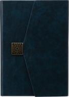 Книга для нотаток Ділова з металевою застібкою А5 зелений