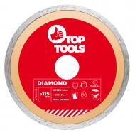 Диск алмазный отрезной Top Tools 115x2,0x22,2 61H355