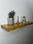 Полка MAYWOOD с живым краем 1000x210x36 мм золотой дуб