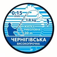 Леска Черниговская Высокопрочная 30 м 0,6 мм 18 кг Леска Черниговская Высокопрочная 30 м 0,6 мм 18 кг