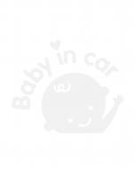 Светоотражающая наклейка LOOM Baby in Car LM-10213-white для твердых поверхностей