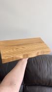 Полка MAYWOOD с живым краем 400x210x36 мм золотой дуб