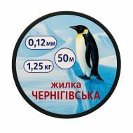 Волосінь Чернігівська 50 м 0,12 мм 1,25 кг Волосінь Чернігівська 50 м 0,12 мм 1,25 кг