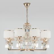 ВИТРИНА! Люстра подвесная Strotskis Zaffiro 10099/8 8x40 Вт E14 золотой