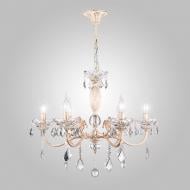 ВІТРИНА! Люстра підвісна Strotskis Chelina 6x40 Вт E14 біло-золотистий 10005/6