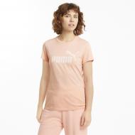 Футболка Puma ESS Logo Tee 58677526 р.XS оранжевый