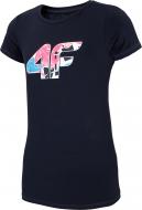 Футболка 4F J4L20-JTSD402A-31S синий Футболка 4F J4L20-JTSD402A-31S синий