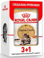 Корм вологий для дорослих котів породи Мейн-Кун Royal Canin Maine Coon Adult в соусі 3+1 шт. 85 г