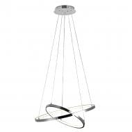 ВИТРИНА! Люстра светодиодная Китай с пультом д/у 2x80 Вт LED-модуль хром Hongkong/SP2 chrome