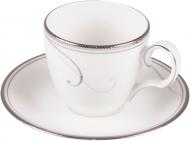 Чашка з блюдцем Platinum Wave 90 мл 18015 Noritake