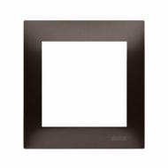 Рамка одноместная Simon 54 Premium универсальная коричневый DR1/46