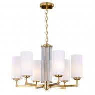 ВИТРИНА! Люстра подвесная Victoria Lighting 6x40 Вт E27 золото Azalea/PL6 gold
