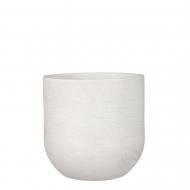 Вазон Edelman Nora pot round 23 см круглий 8,72 л білий (1074609)
