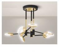 ВИТРИНА! Люстра светодиодная Altalusse INL-5120P-23 23 Вт золотой/черный