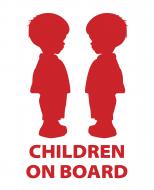Світловідбивна наліпка LOOM Children On Board 2 LM-10207-red для твердих поверхонь