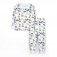 Пижама детская Dexter`s Funny dogs р.134 белый 935112 Пижама детская Dexter`s Funny dogs р.134 белый 935112
