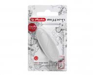 Ластик для карандашей My.Pen Urban White 11309176UW Herlitz Ластик для карандашей My.Pen Urban White 11309176UW Herlitz