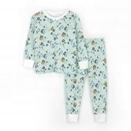 Піжама дитяча для хлопчиків Dexter`s на манжетах Excavator р.122 блакитний 935162