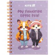 Блокнот KITE А5 80 арк. клітинка Cute 4