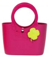 Кашпо пластиковое Prosperplast Lily фигурный 1,25 л фуксия