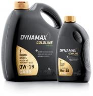 Моторное масло DYNAMAX GOLDLINE FUEL ECO 0W-16 1 л (60937)