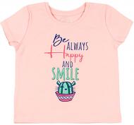 Футболка для девочки Фламинго р.110 розовый 041-417