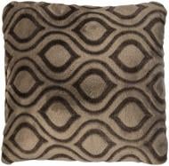 Подушка декоративная Supersoft Абстракция 40x40 см шоколадный La Nuit