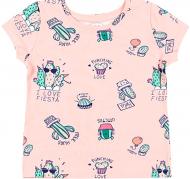 Футболка для девочки Фламинго р.116 разноцветный 041-417