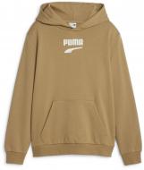 Джемпер Puma DOWNTOWN LOGO HOODIE TR B 62159585 коричневий