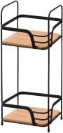 Полка Ardesto Minimalism 2-ярусная 16х15.5х40 см черный ARHK4502BB