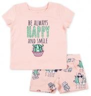 Комплект для дівчаток Фламінго р.116 рожевий 043-421