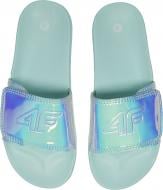 Шлепанцы 4F J4L20-JKLD203-35S р.38 бирюзовый Шлепанцы 4F J4L20-JKLD203-35S р.38 бирюзовый