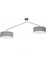 Люстра потолочная Nowodvorski Hawk 6x60 Вт E27 серый 6541