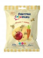 Снеки Дитячі смаколики яблоко-морковь, 15 гр