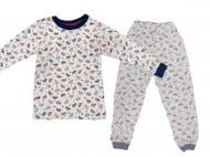 Пижама детская для мальчиков JOIKS р.104 белый с принтом PG-03/104