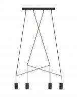 Люстра подвесная Nowodvorski Imbria 4x35 Вт GU10 черный 9192