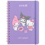 Щоденник на спіралі Hello Kitty HK25-438-1 KITE