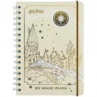 Щоденник на спіралі Harry Potter HP25-438 KITE